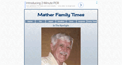 Desktop Screenshot of matherclan.com